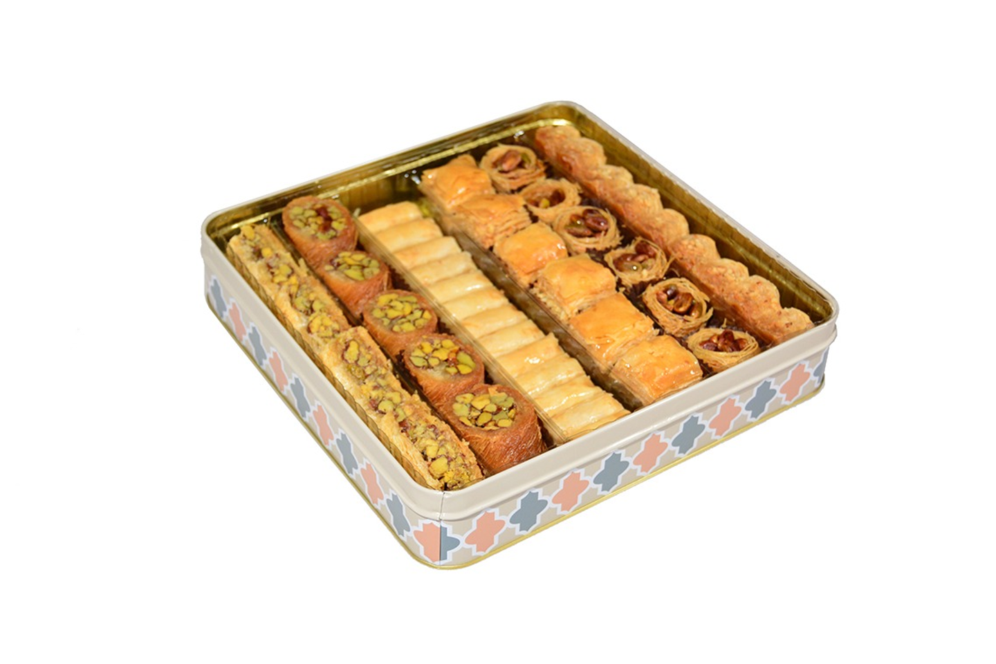 Baklawa Mabruma Tin Box Big