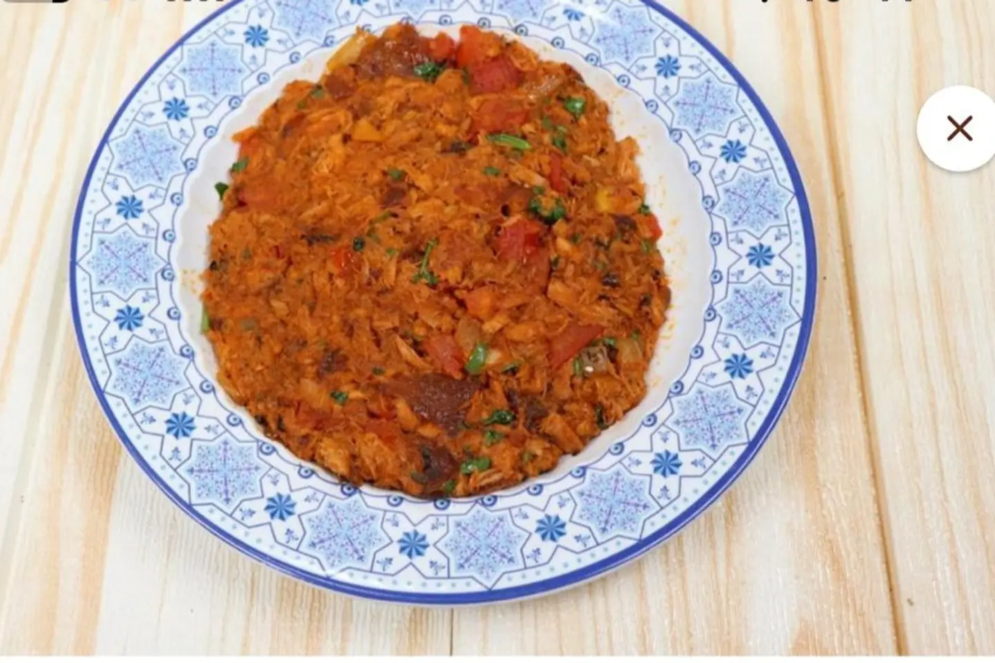تونة بالبيض