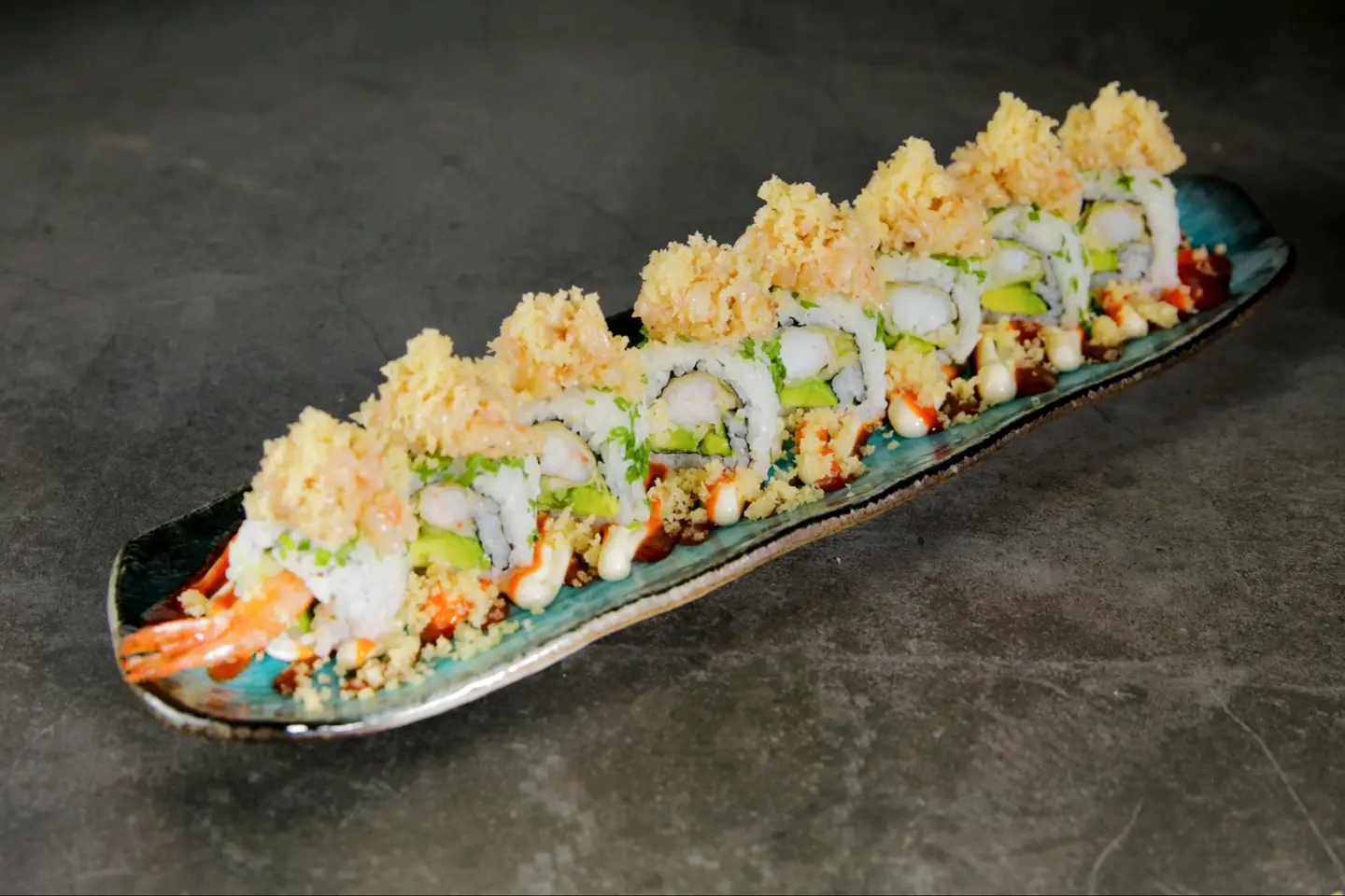 Ultimate Spicy Shrimp Roll   8 Pcs