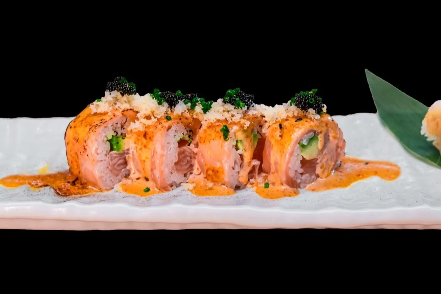 Salmon Volcano Roll