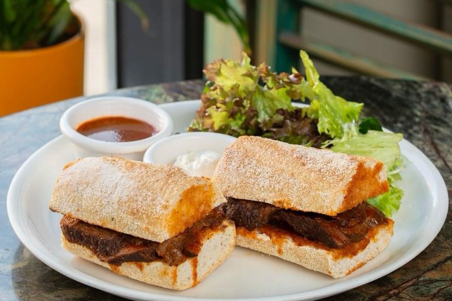 Urth Pot Roast Sandwich