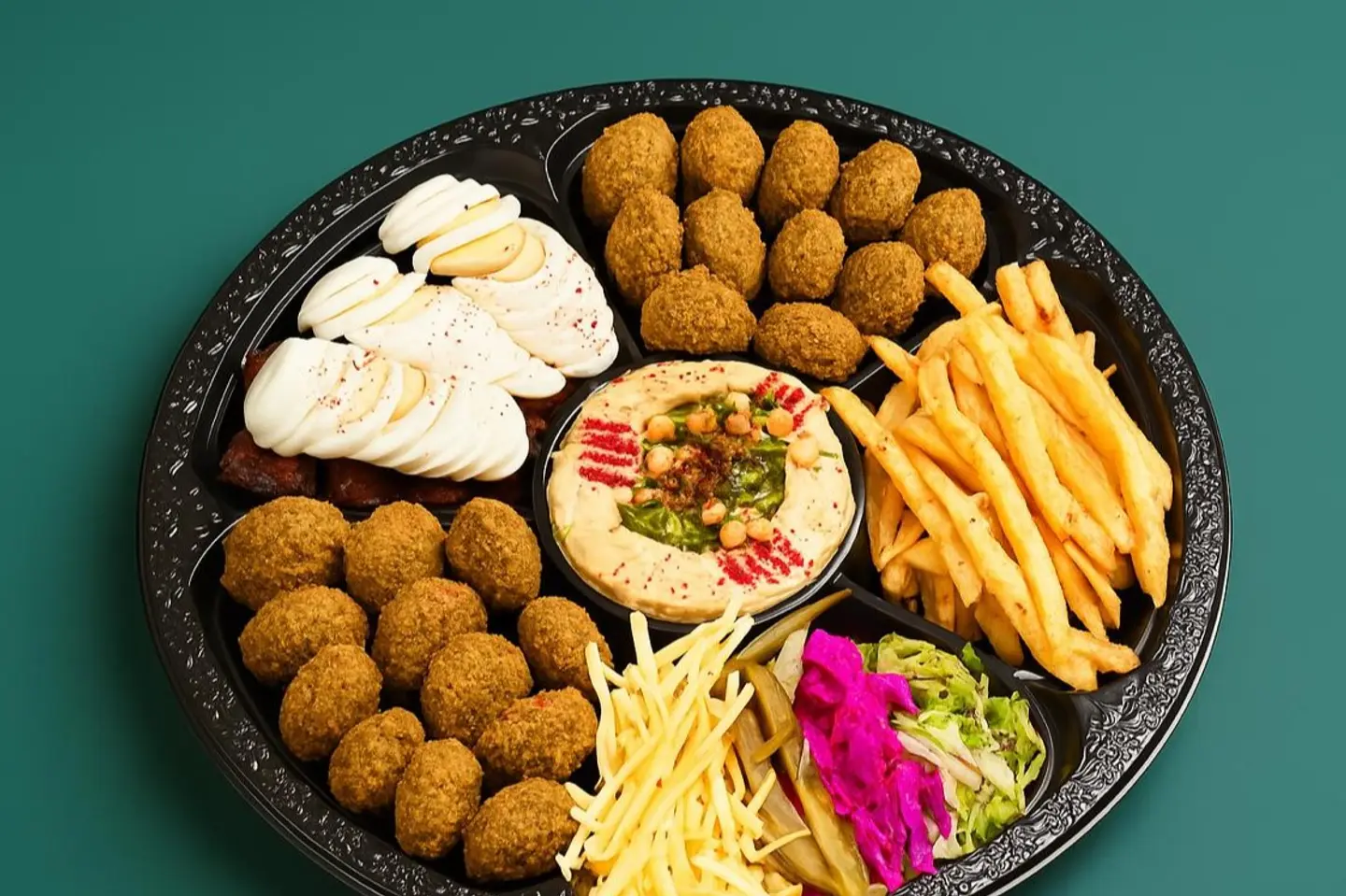 Large Mixed Falafel Plate