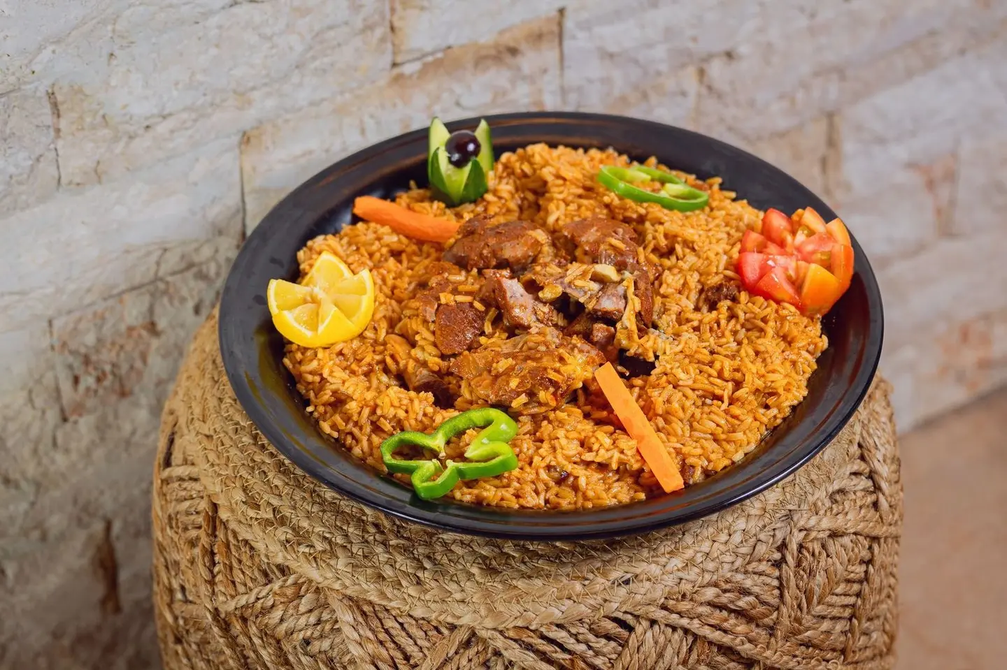 نفر مضغوط عقدة غنم ارز أبو بنت