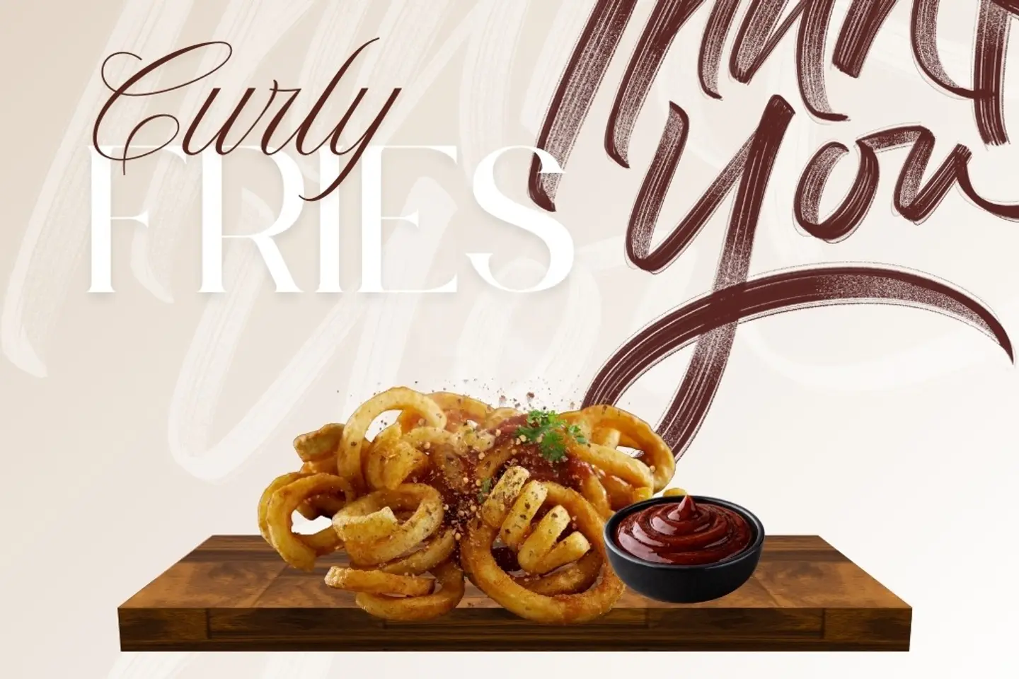 بطاطس كيرلي مقلية