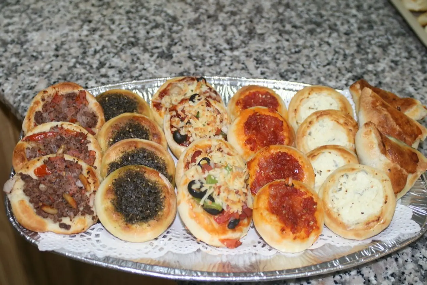 Meat Mixed Pies Plate