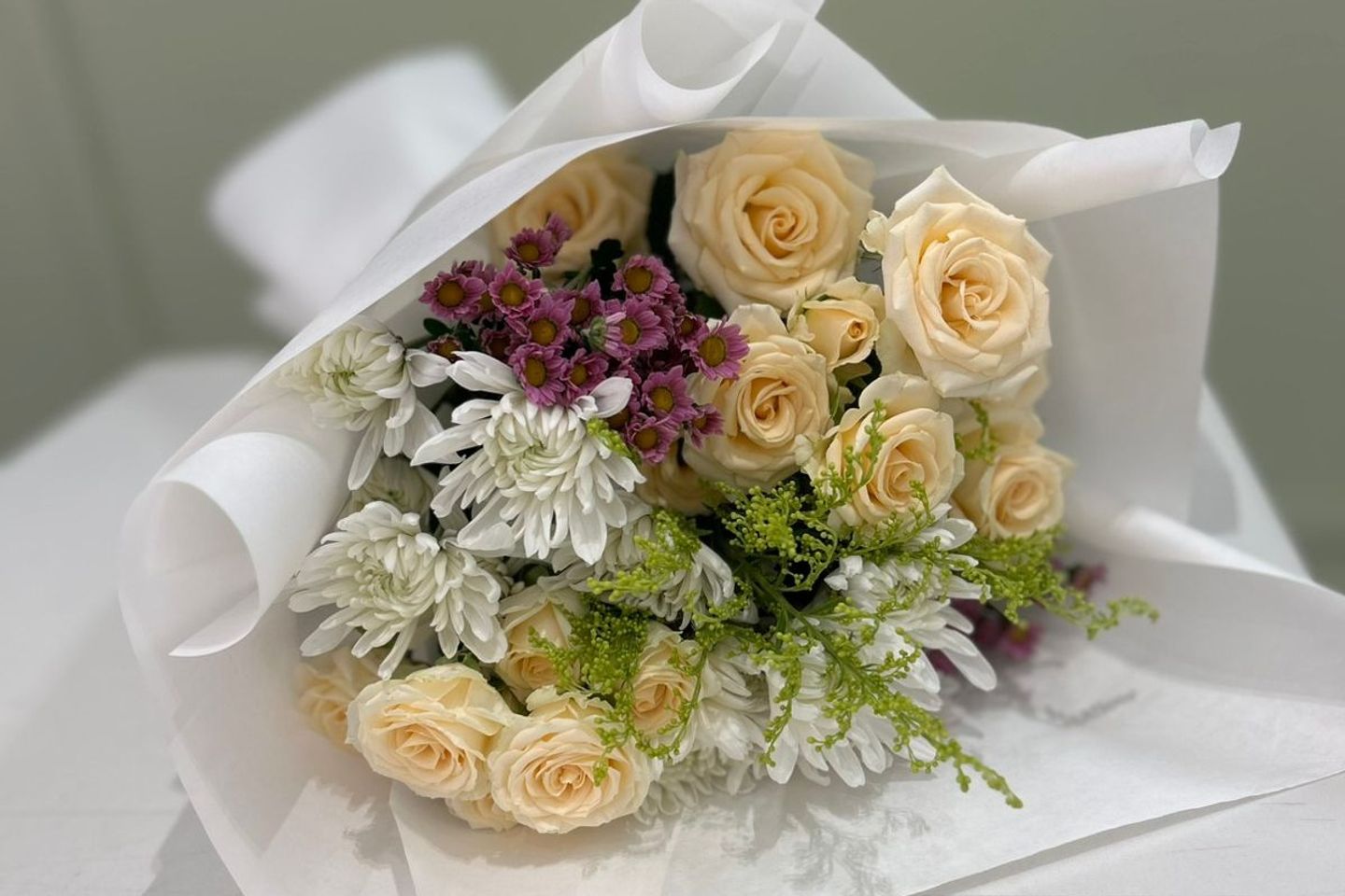 White Flowers Bouquet