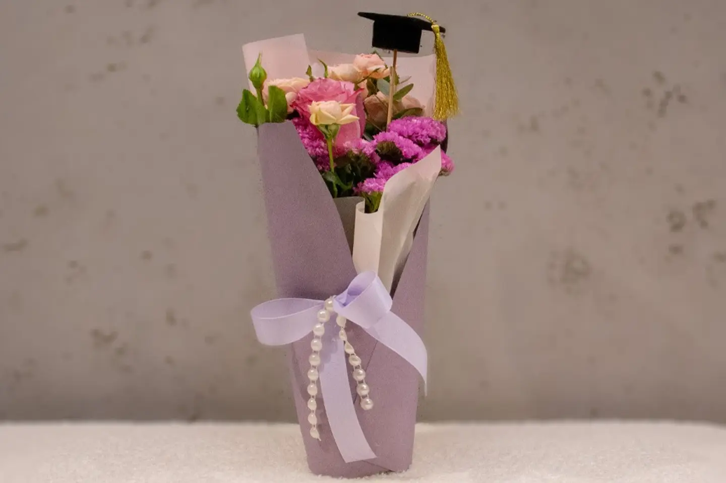 Mini Bouquet – Graduation Cap