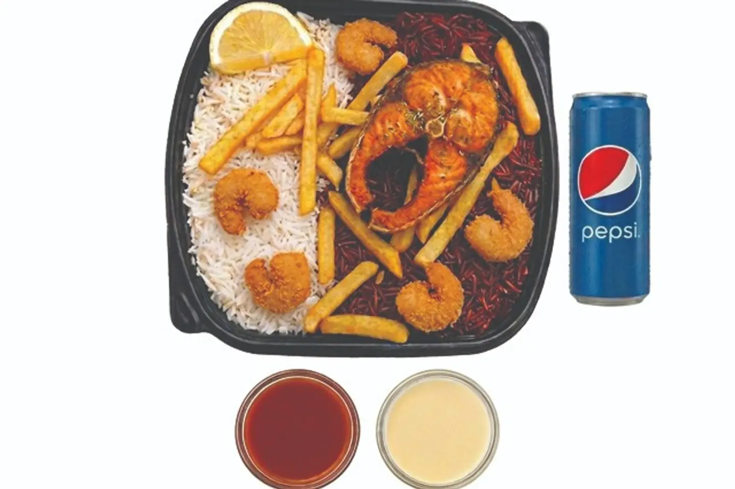 Osal Fish And Crispy Shrimp Meal