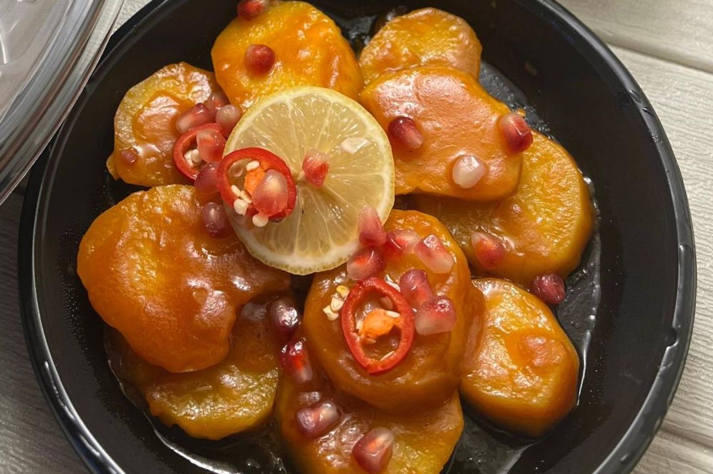 بطاطس الورق عنب
