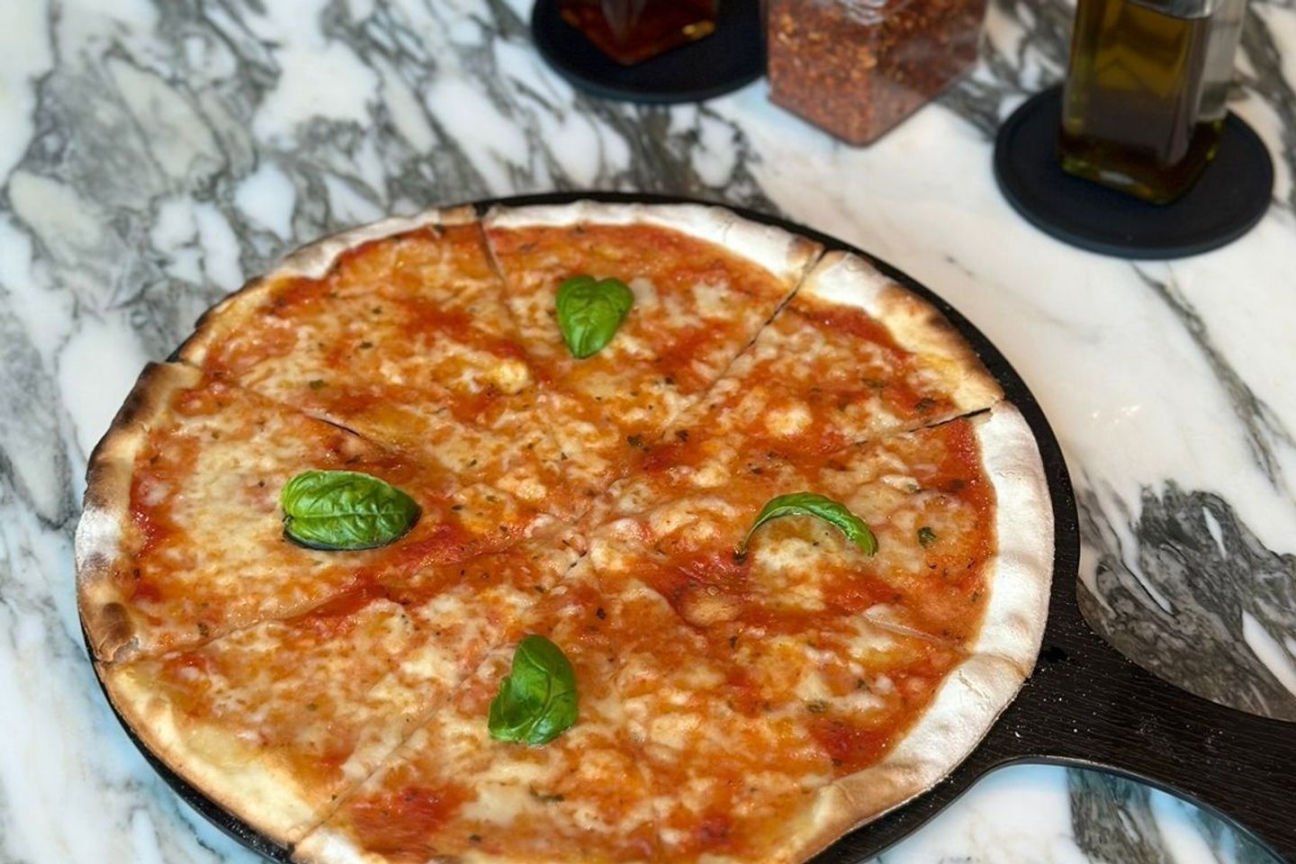 Gluten Free Margarita Pizza