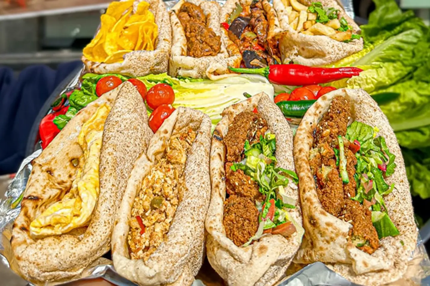 طلب اومليت خضار