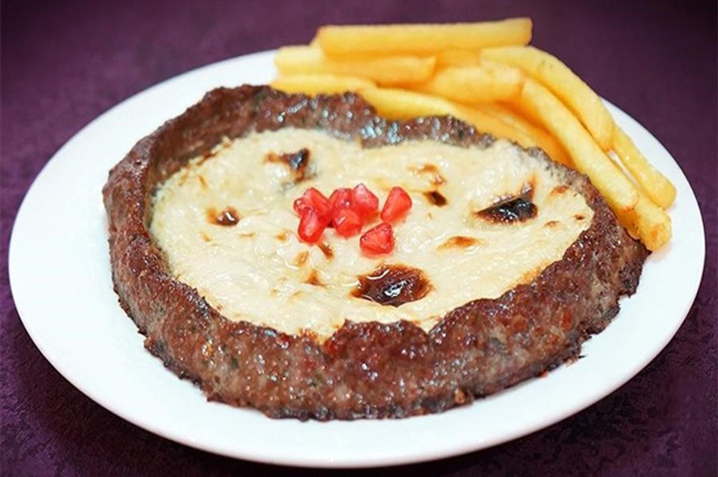 كفتة لحم بالطحينية