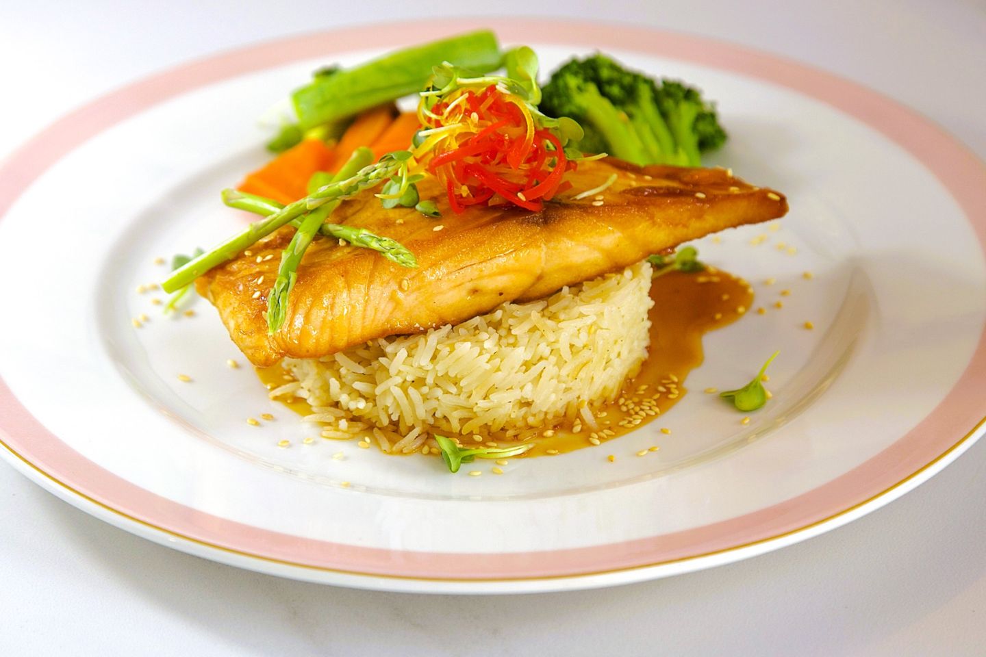 Grilled Salmon
