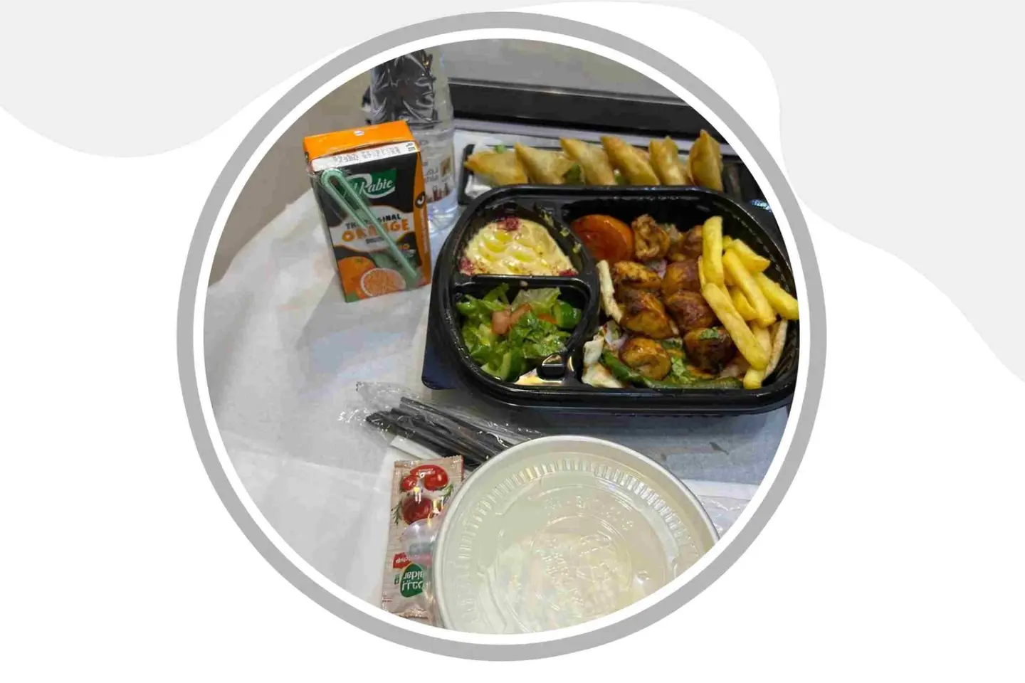 وجبة تكا دجاج