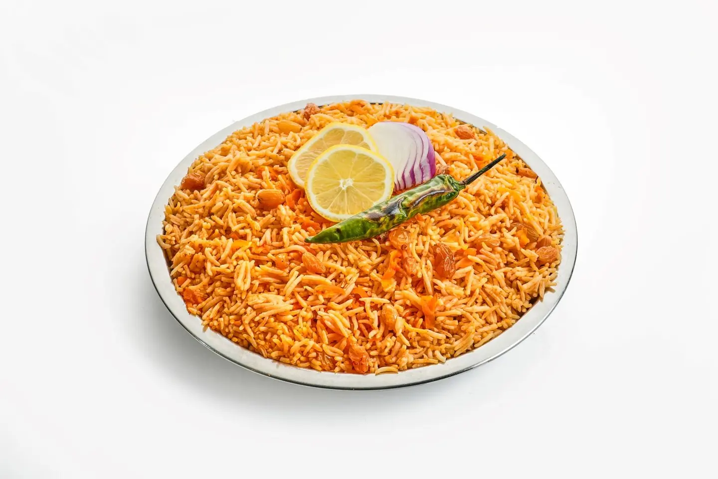 طبق ارز سادة