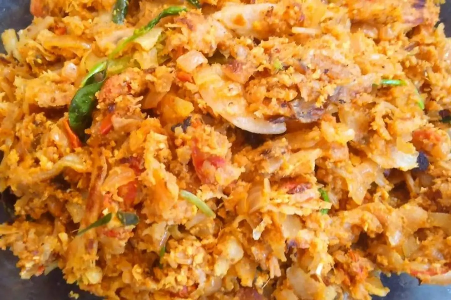 بوراتا مقطعه مع البيض
