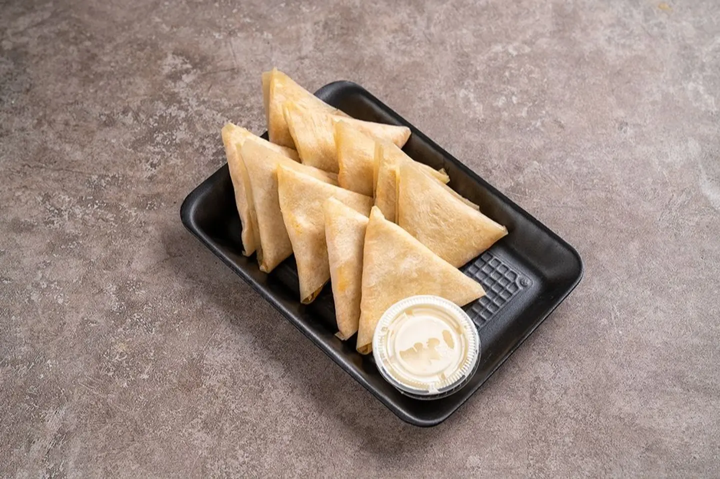 طبق سمبوسة شاورما