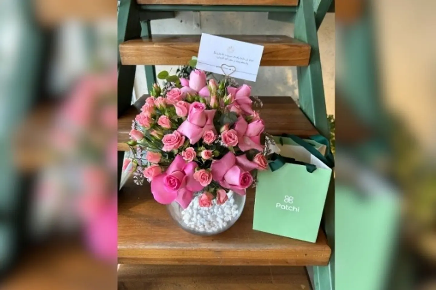 شوكولاتة و فازة ورد ١١