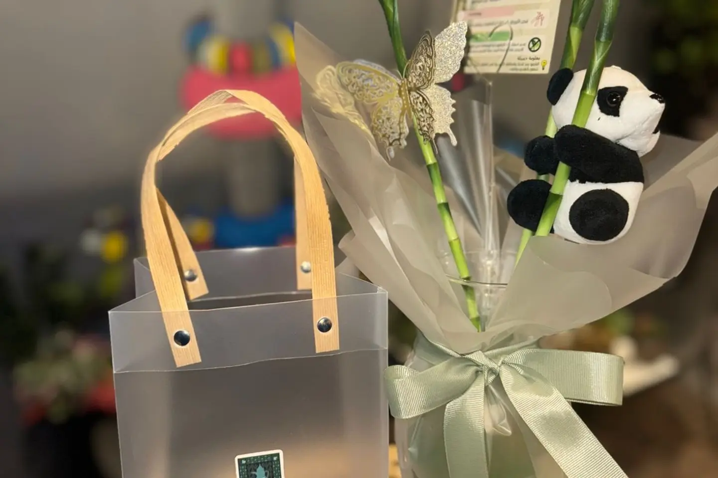 هدية فازة البامبو والباندا