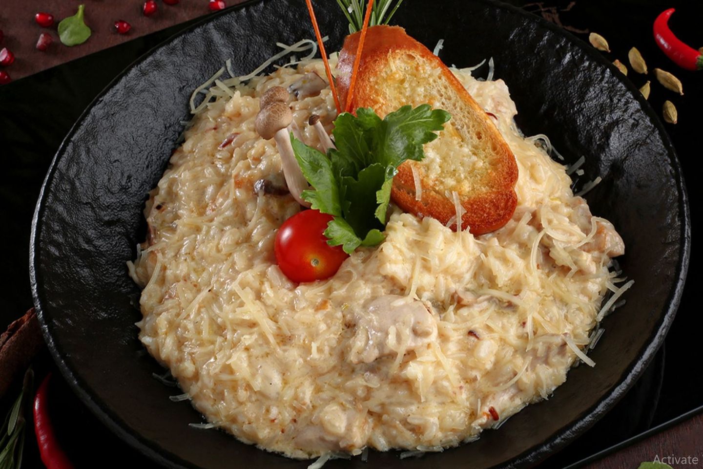ريزوتو دجاج