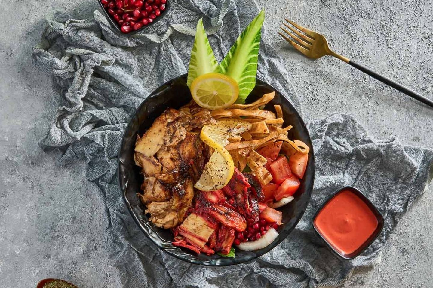Mix Shawarma Salad