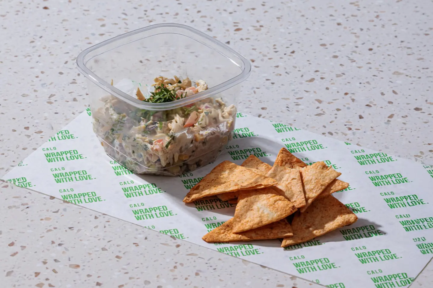 سلطة الدجاج المسحب