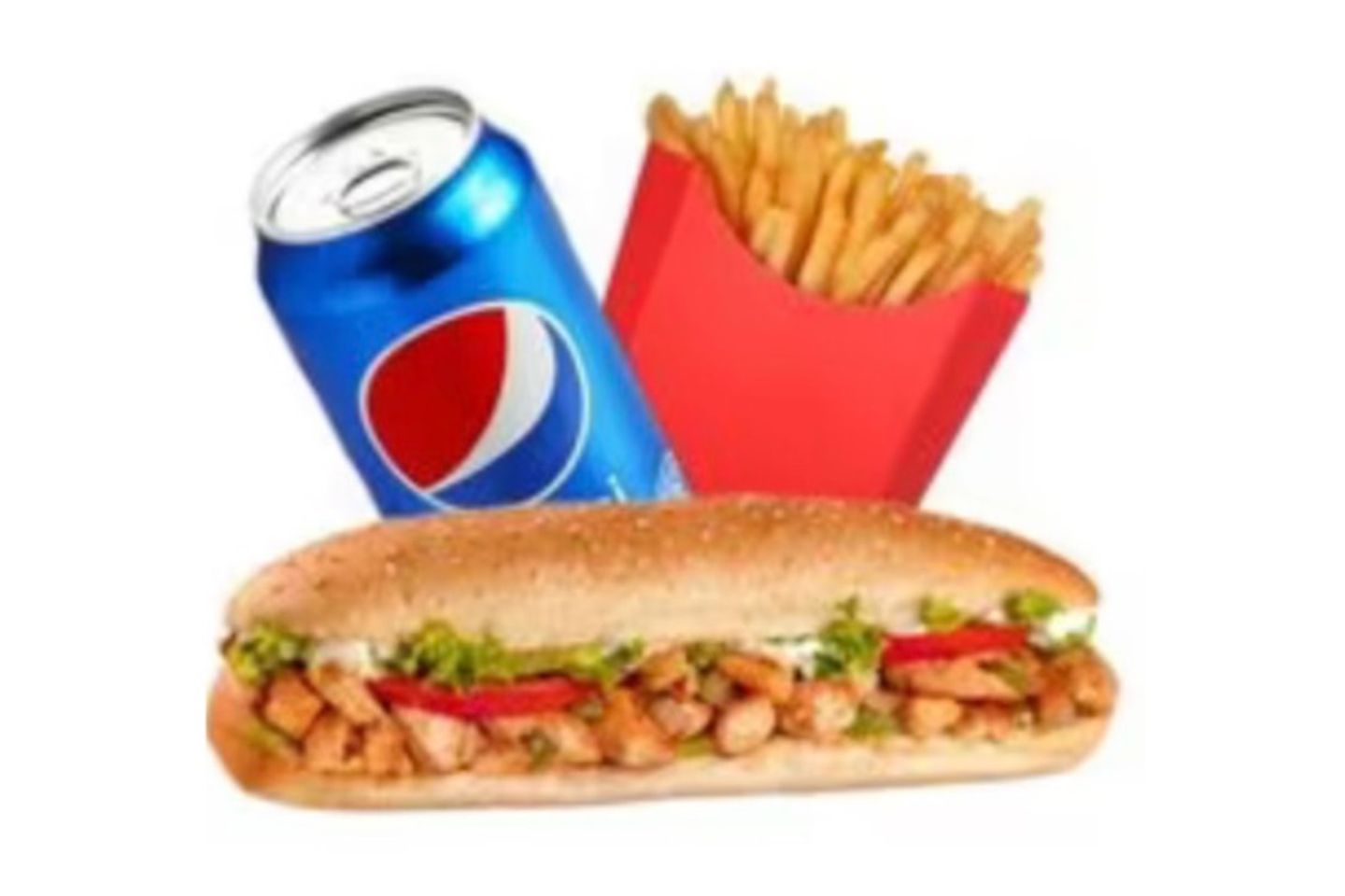 Grilled Chicken Steak Sandwich Meal