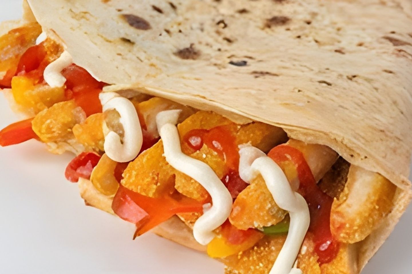 Mixed Chicken Crepe