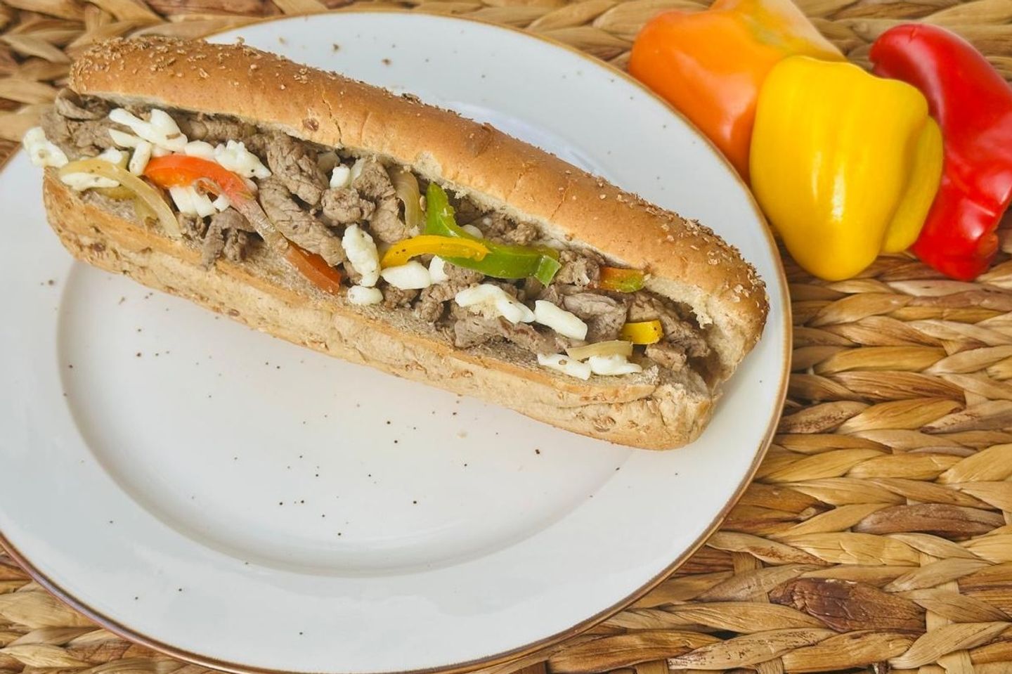 Beef Fajita Sandwich