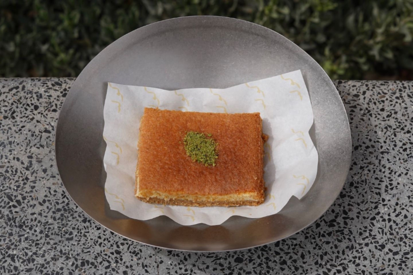 Basbousa Cheesecake
