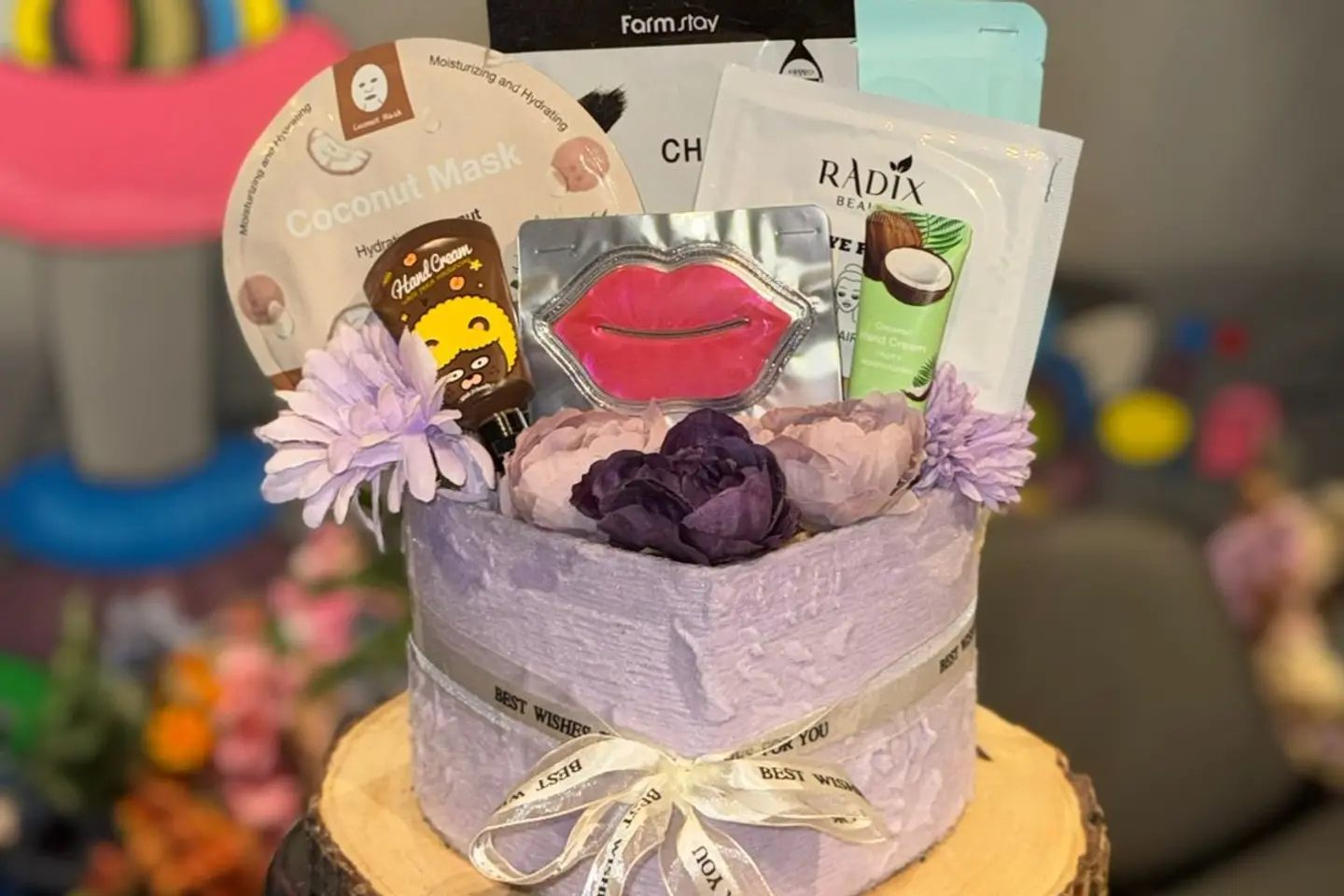 بوكس منتجات العناية والجمال موف