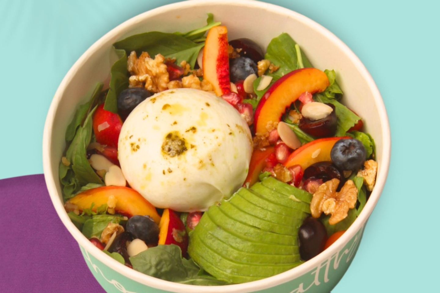 Burrata And Peach Salad