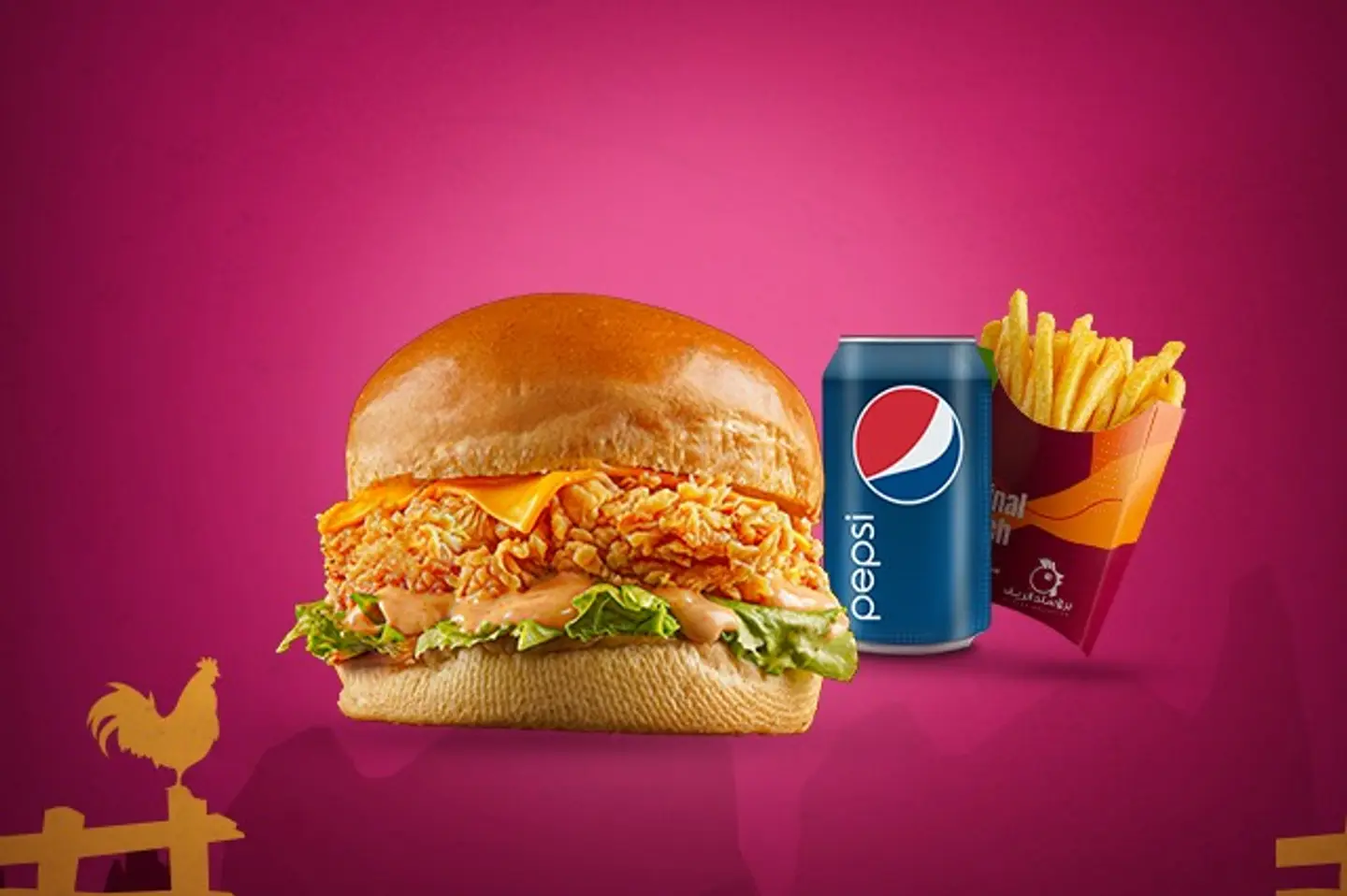 Al Reef Burger Combo