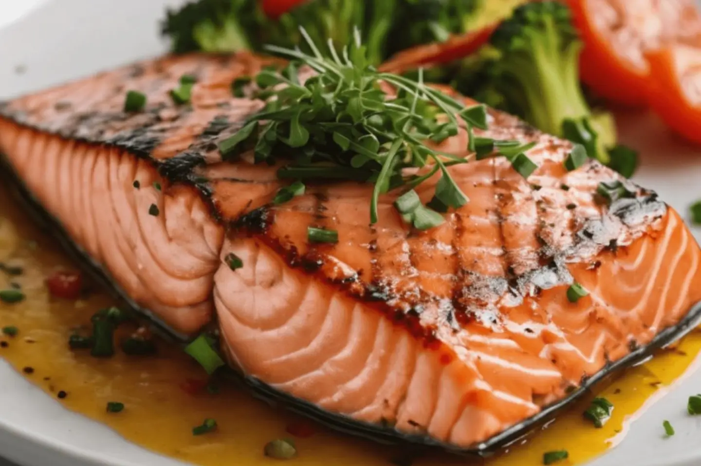 Salmon Meal With Potatoes And Rice