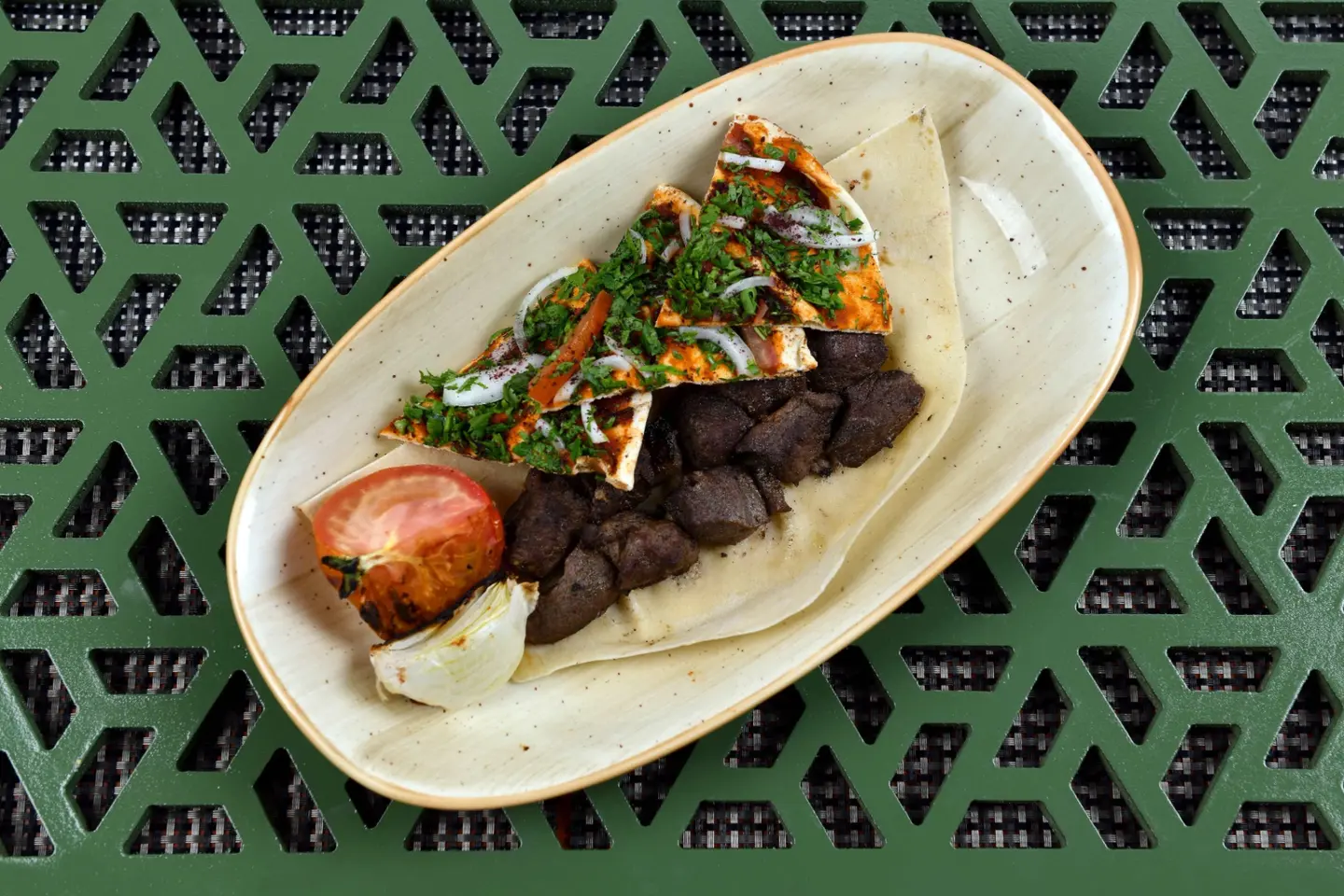Grilled Lamb Awsal
