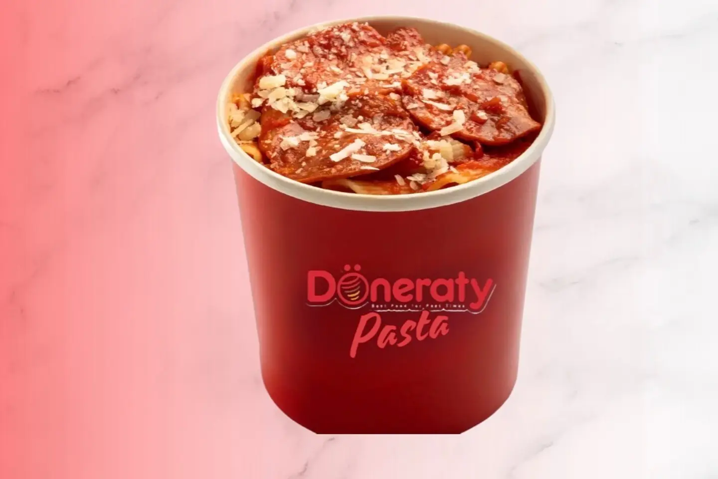 اسباجتي دجاج مع المرتديلا