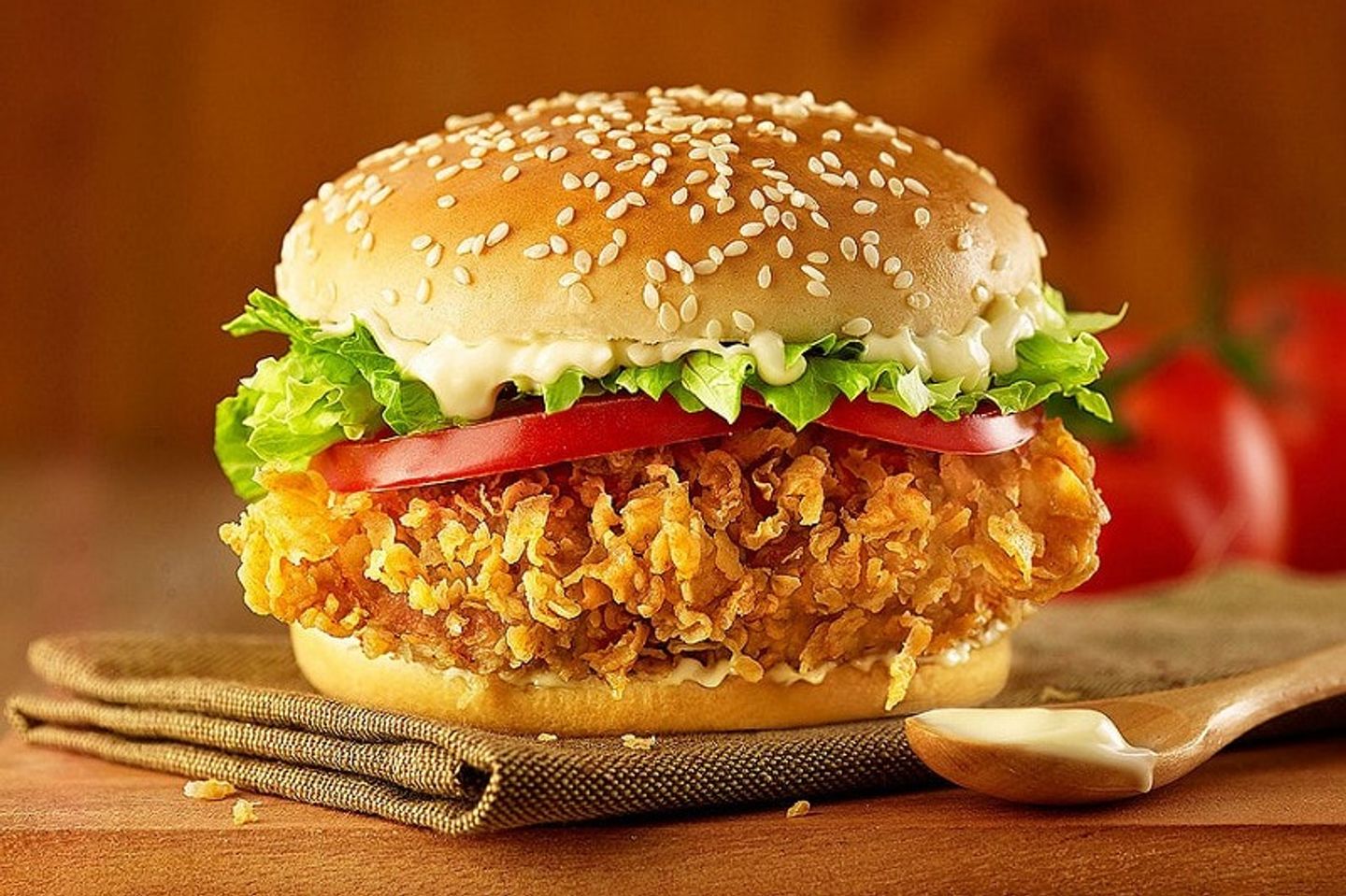 Crispy Burger Sandwich