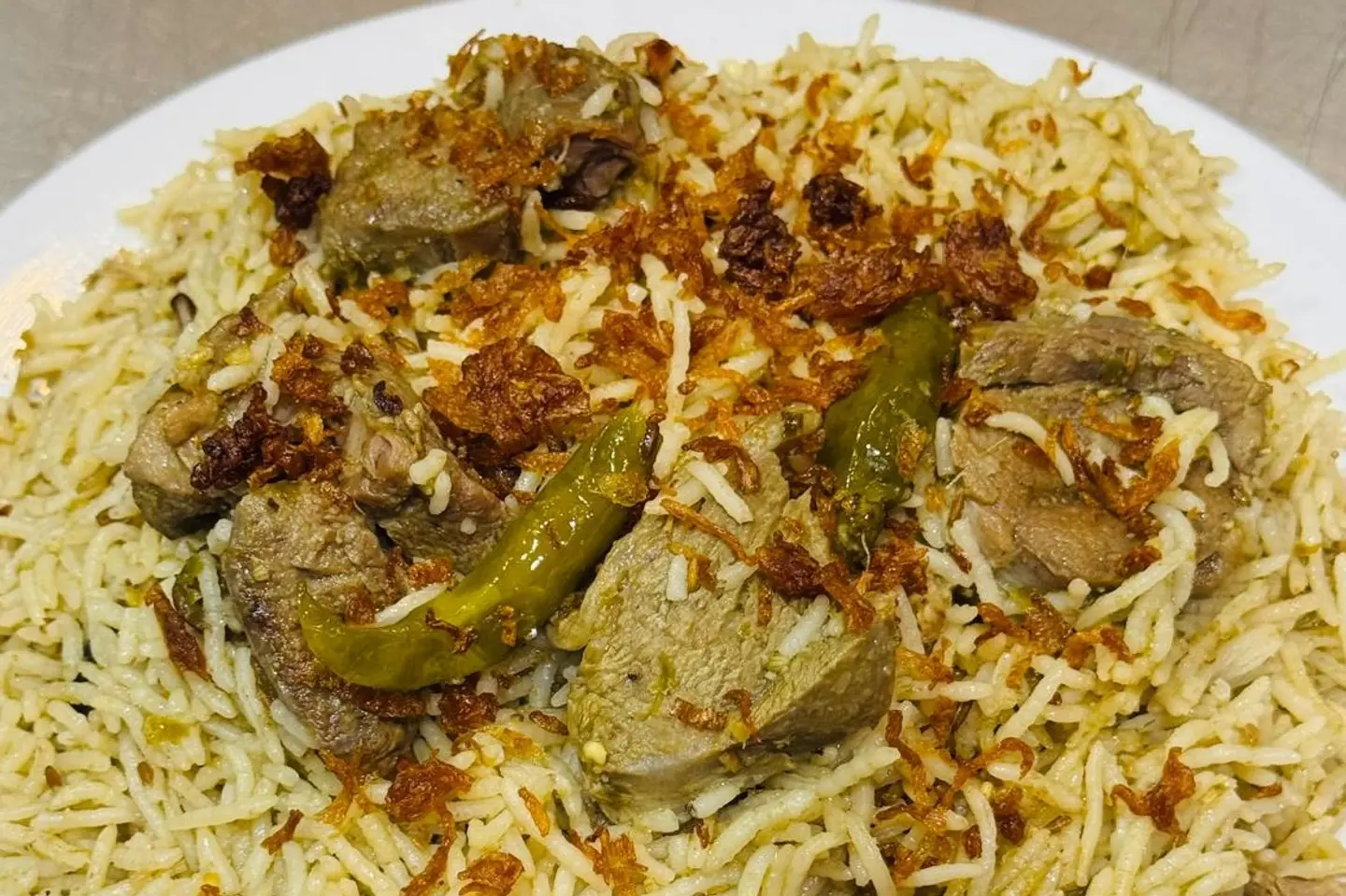 لحم بقري بولاو فردي