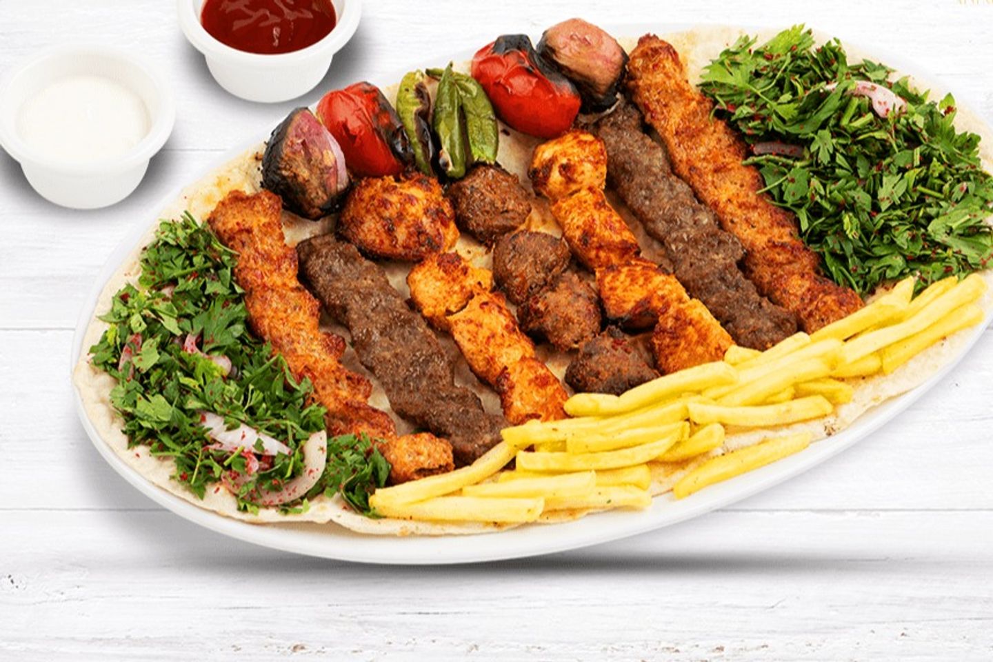 Large Plate Of Mixed Grill