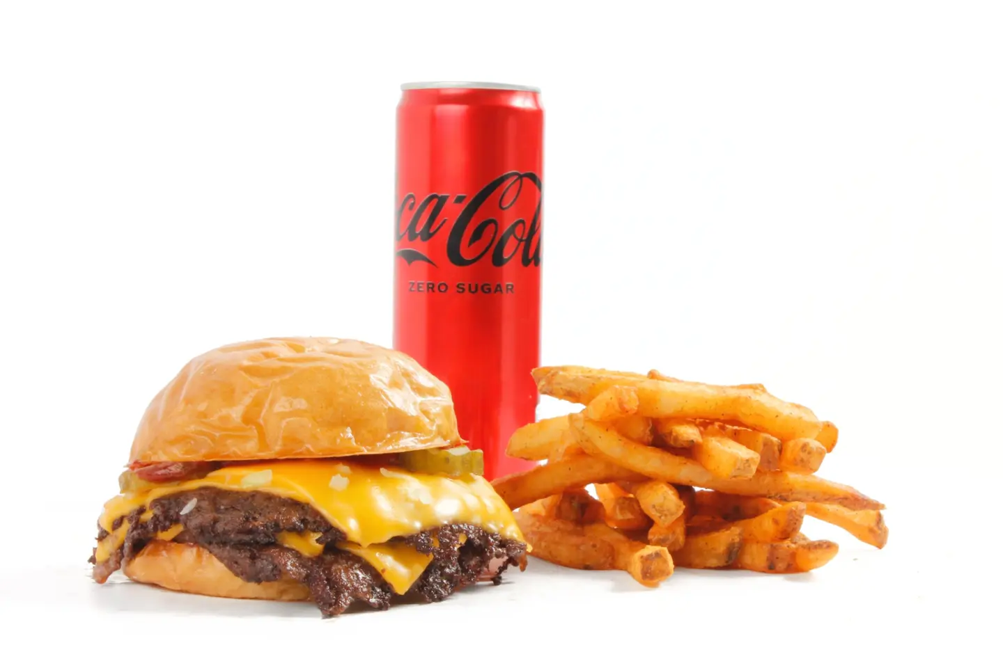 Double Cheese Burger Meal