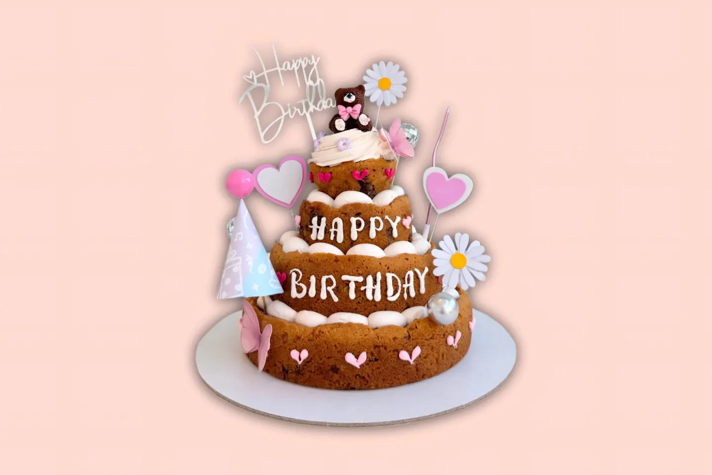 كيكة طبقات كوكي