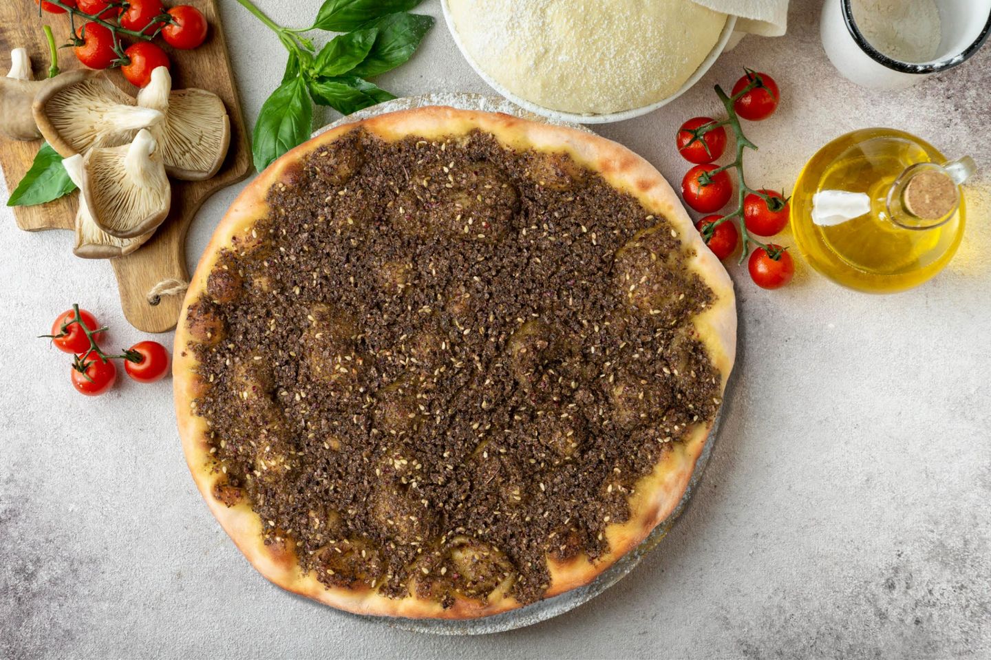 فطيرة زعتر