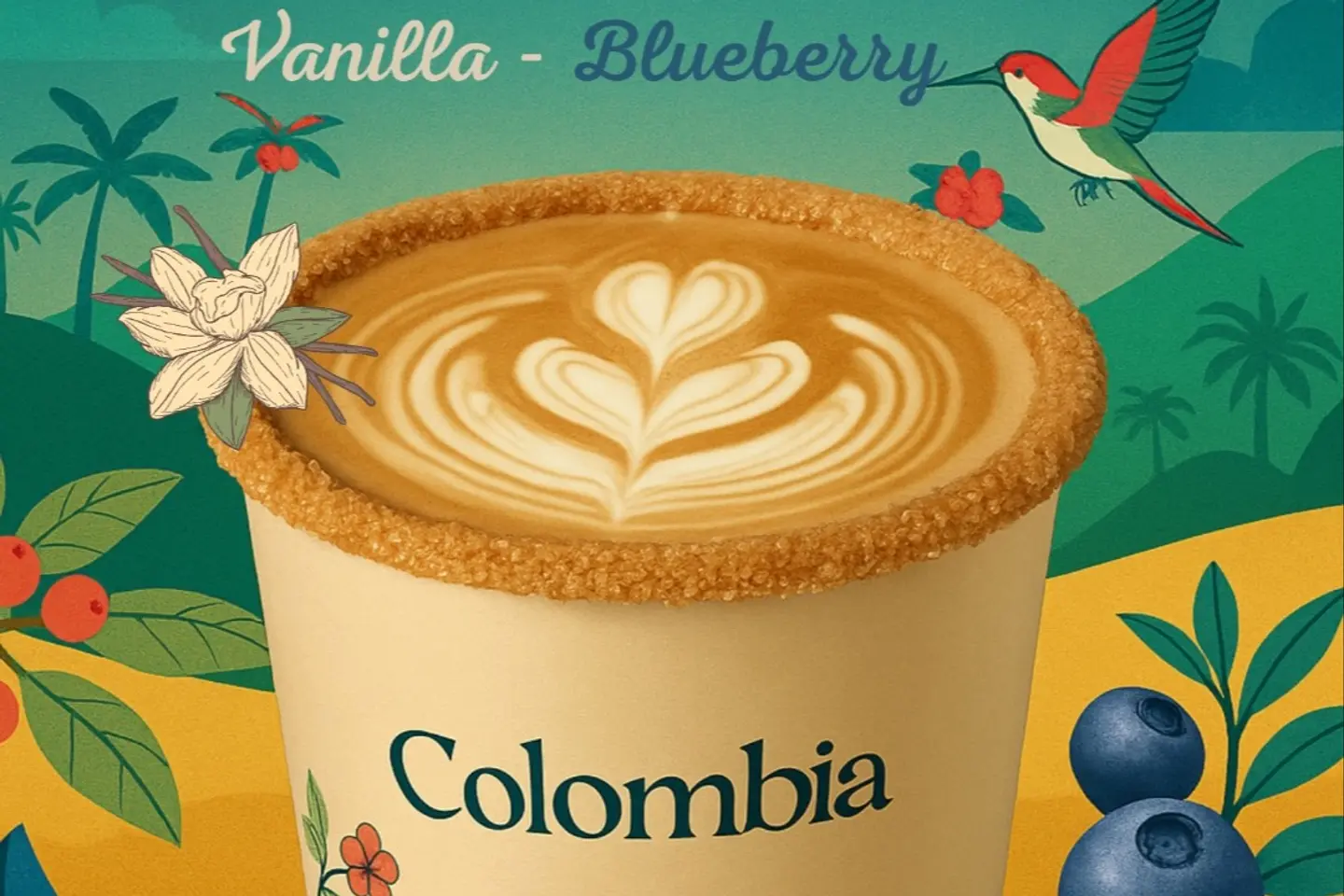 Crunchy Pistachio Latte - Hot