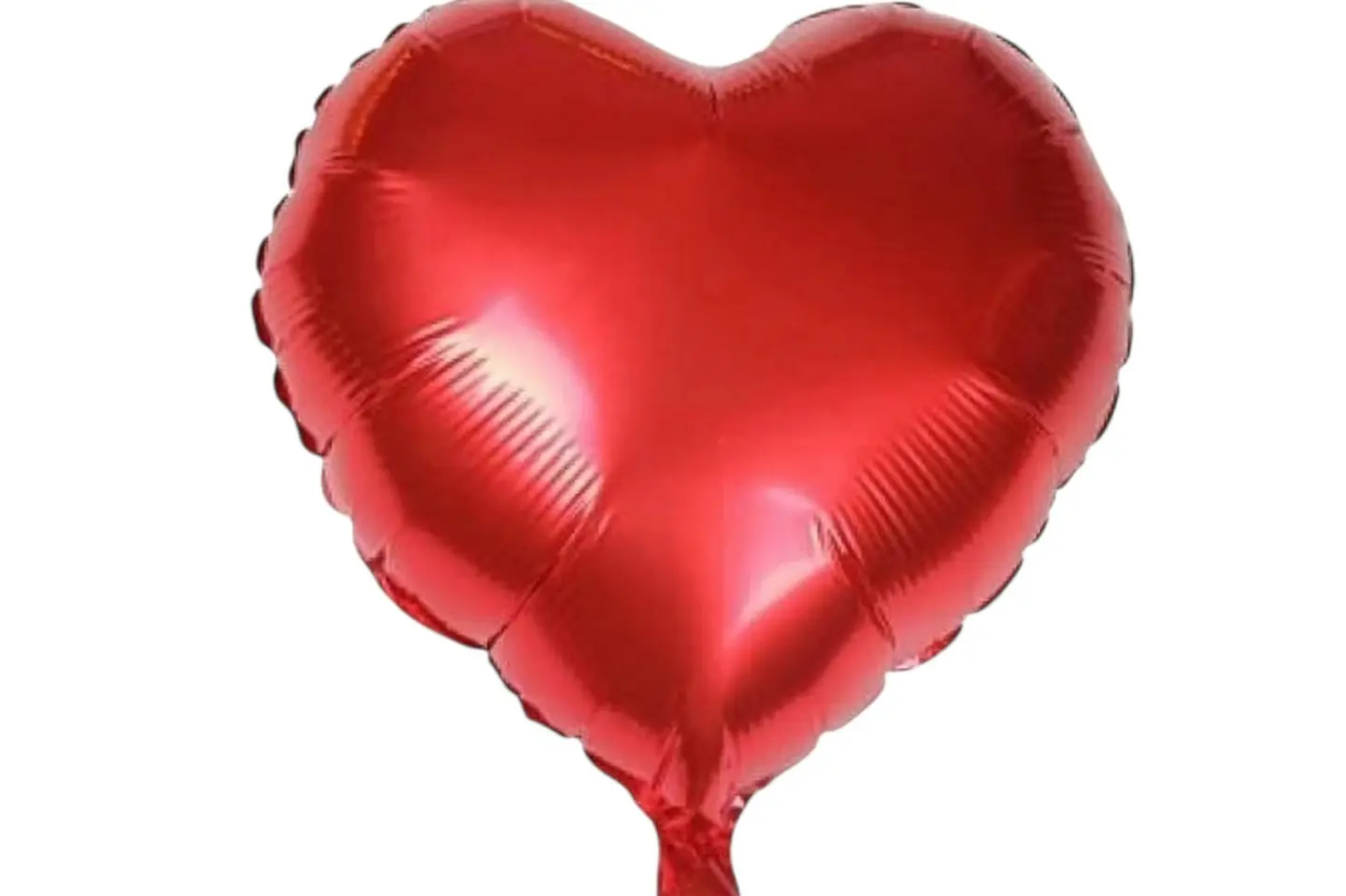 Red Heart Helium Balloon