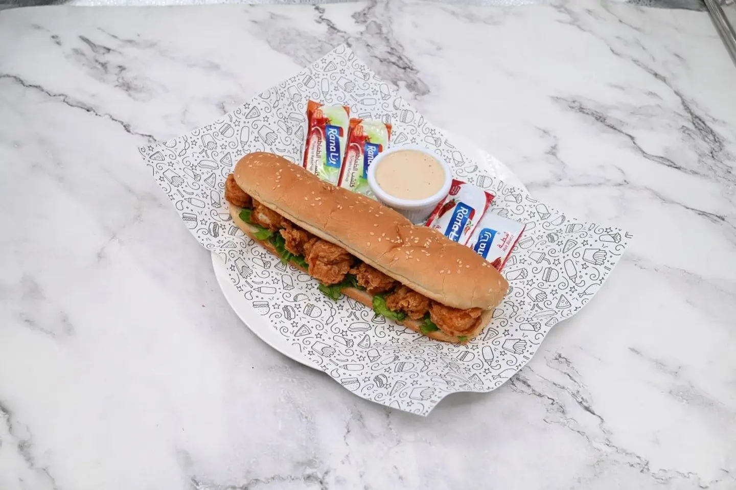 Fried Shrimp Sandwich