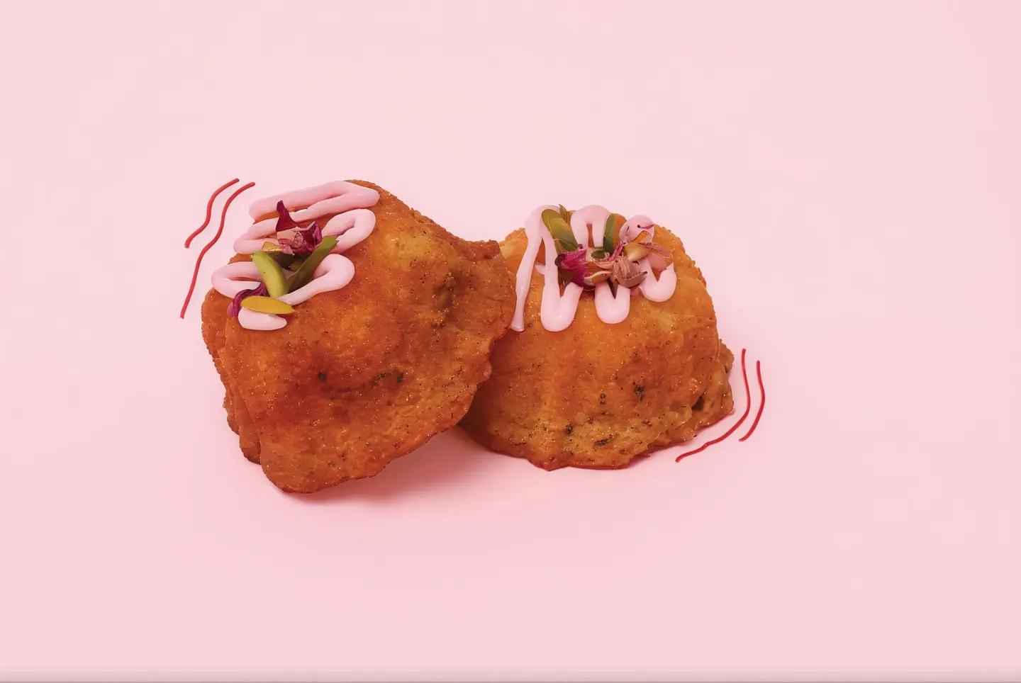 Saffron Cardamom Madeleine