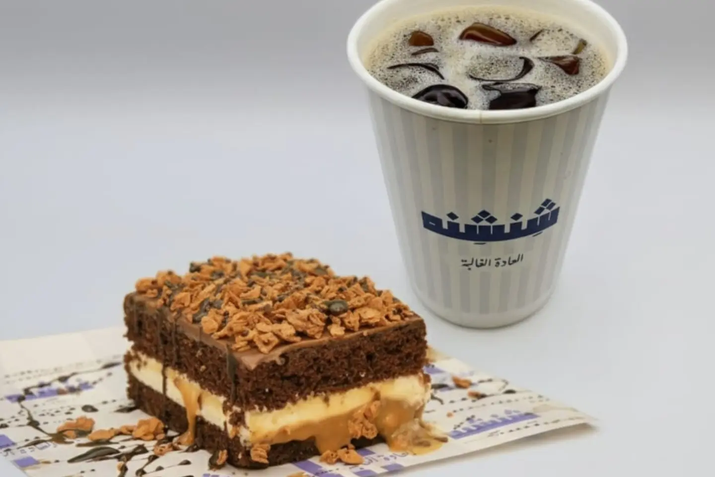 Layers Cake+ Coffee Day's Big Size