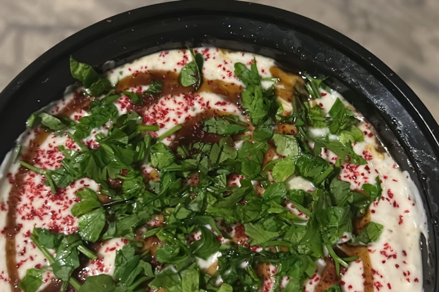 فتة ورق عنب