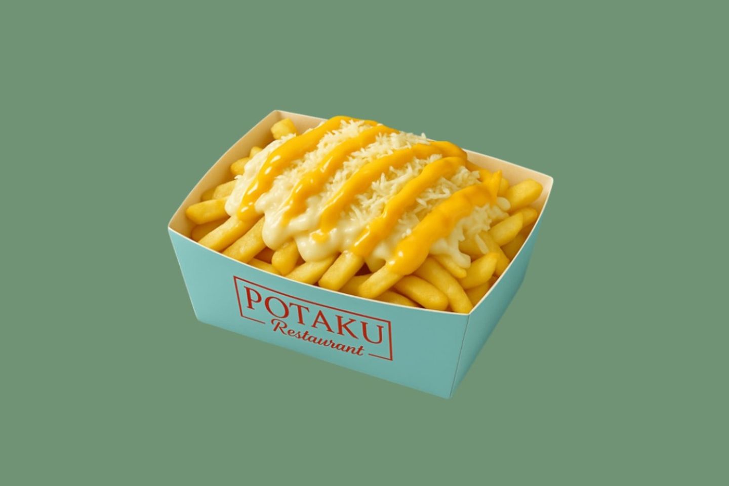Belgian Fries With Mixed Cheese