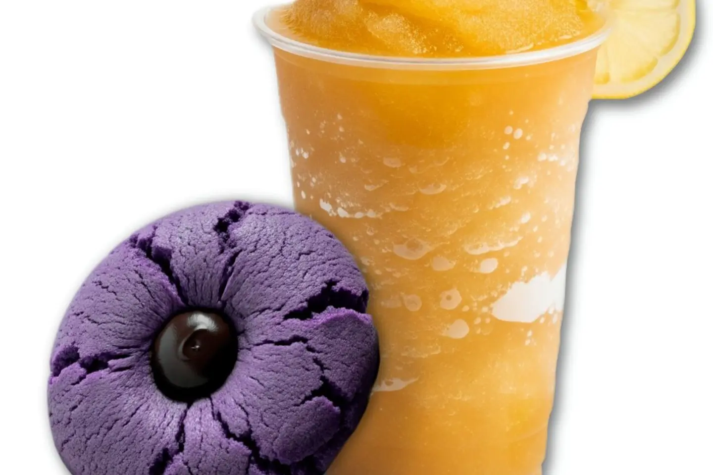 Purple Cookies + Ice Tea Slush